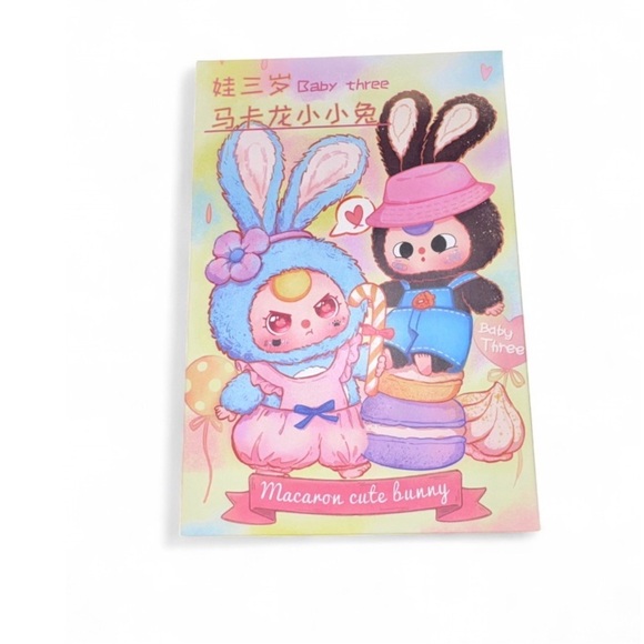 Baby Three Macaron Cute Bunny Other - Baby Three – Macaron Cute Bunny Blind Box 🐰✨
Brand New | New | Authentic